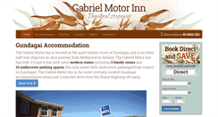 Desktop Screenshot of gabrielmotorinn.com.au
